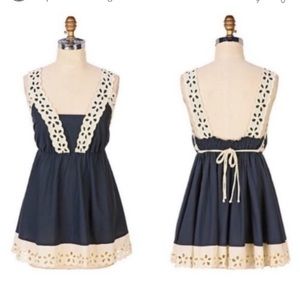 Anthropologie Odille Felicitas Baby Doll Top
